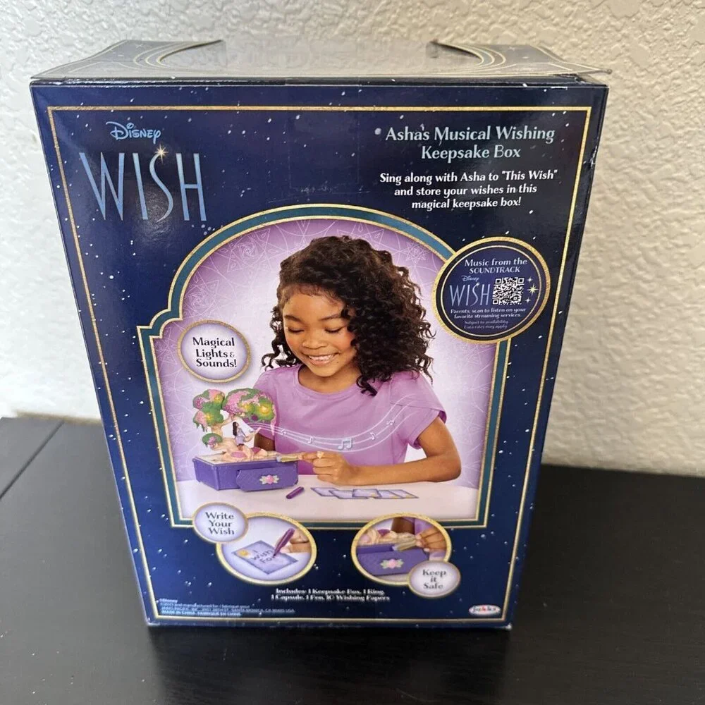 Jakks Disney’s Wish Asha’s Musical‎ Wishing Keepsake Box 2023 Brand New Sealed